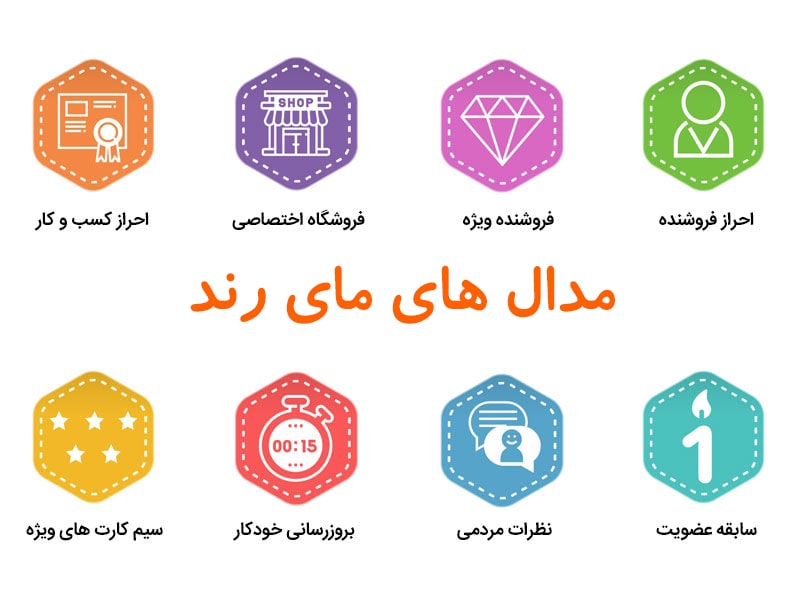 مدال های مای رند ، نماد چیست؟