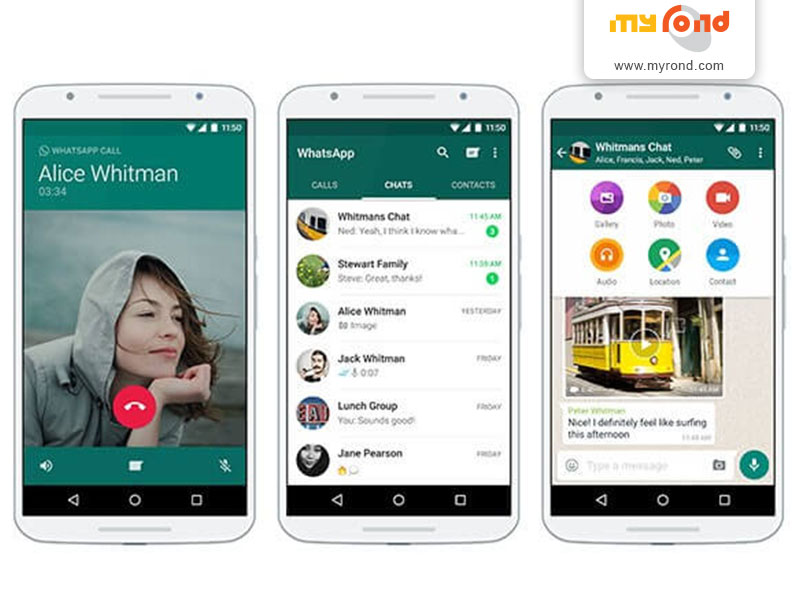کنفرانس تصویری واتساپ