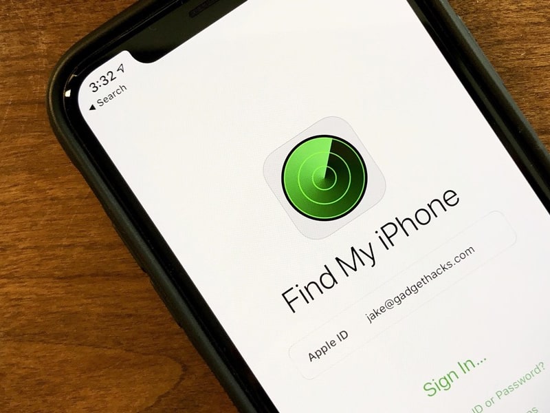 GPS برای گوشی گم شده