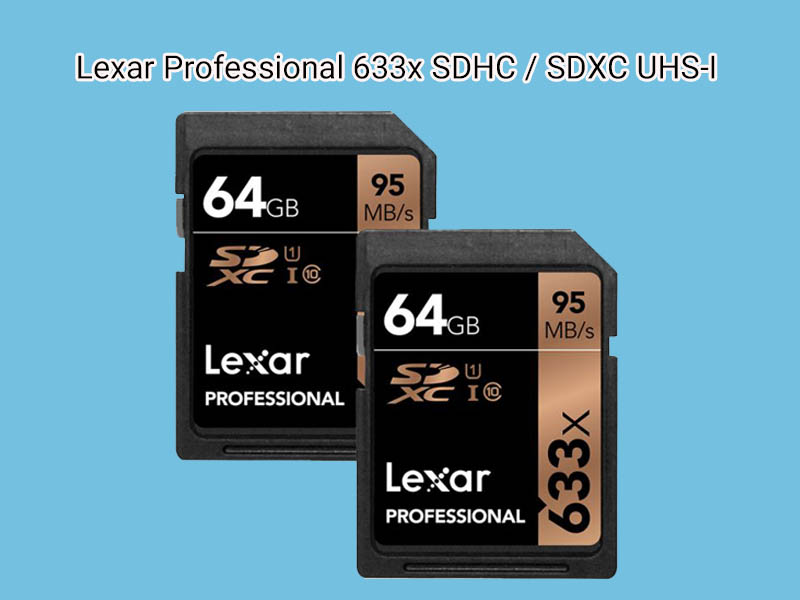 بررسی کارت حافظه Lexar Professional 633x SDHC / SDXC UHS-I